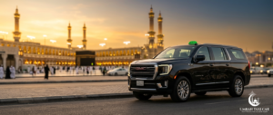 Makkah to Jeddah taxi service by Umrah Taxi Car with GMC Yukon fleet